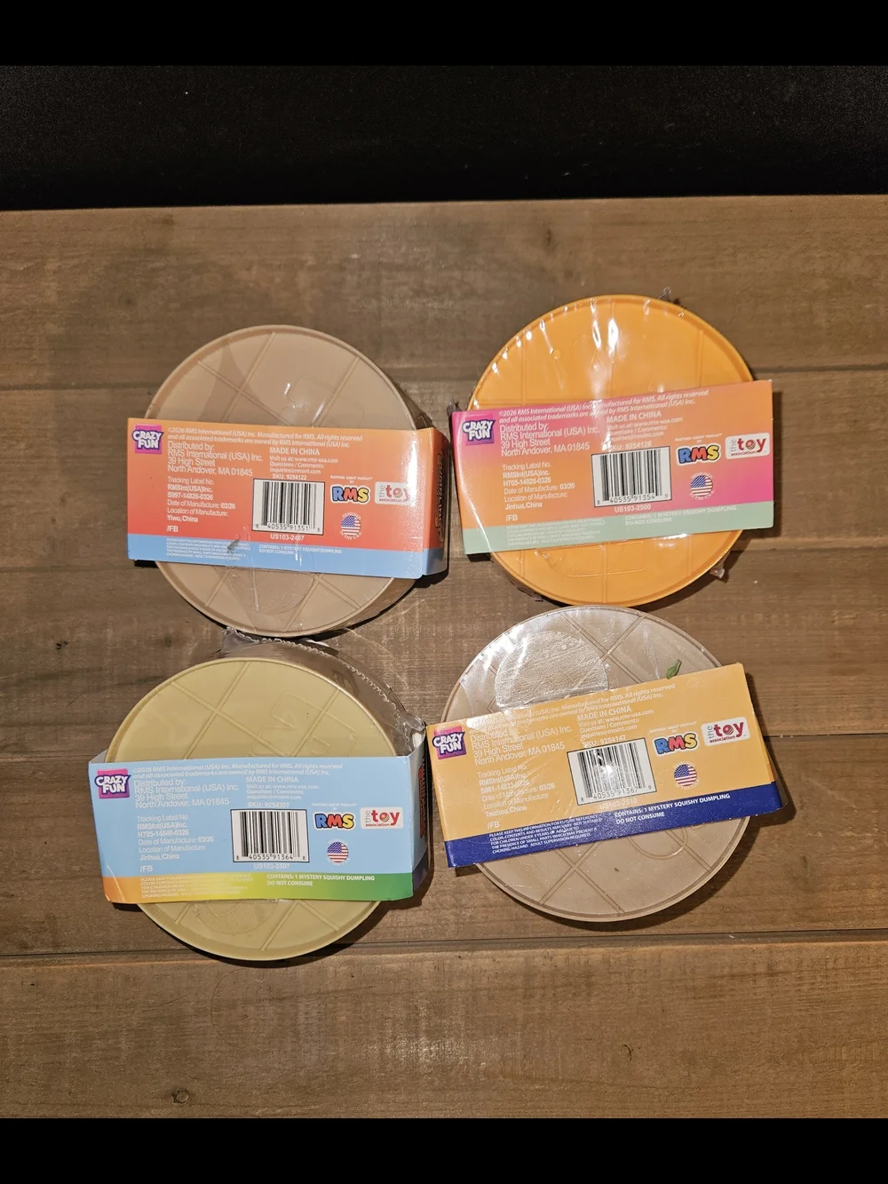 RMS Mystery Dumplings Bundle – Set of 4 Different Editions ✨🥟